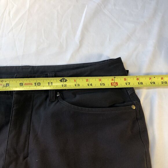 Lululemon ABC Slim Fit Pants Warpstreme Men’s Size 33 x 28.5 Dark Gray - Picture 12 of 12